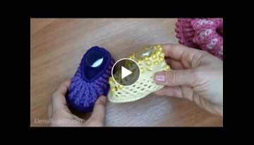 Crochet Baby Shoes Style, link below the videos to playlist
