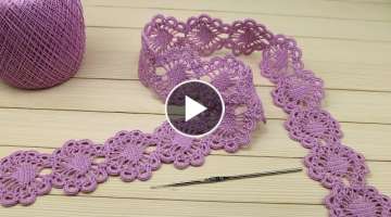  Crochet Tape Lace Tutorial