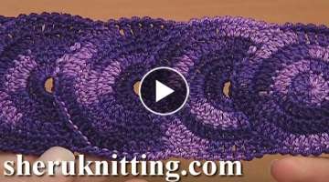 Crocheted Round Motif Lace Tape Tutorial 31