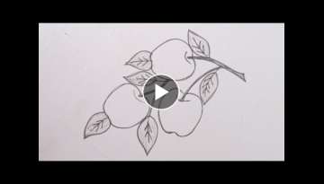 Latest Hand Embroidery l Hand Embroidery Beautiful Design Of Apples l Easy Hoop Art
