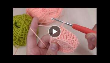 INCREDIBLE MUY HERMOSO You'll love this crochet idea 
