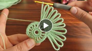 ‼️Super‼️beautiful easy crochet knitting ✔️ How to crochet supla ,motif ,decorative ...