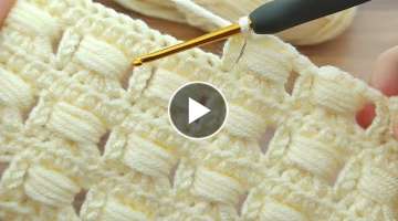 PERFECT very easy crochet baby blanket model tığ işi muhteşem bebek battaniyesi anlatımı#c...