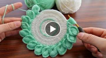 Super beautiful motif Crochet Knitting ✔ Bu Motife Bayıldım Tığ İşi Örgü Motif Anlatım...