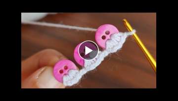 Super Easy Crochet Knitting - Incredible Muy Hermosa - Çok Güzel Tığ İşi Çok Kolay Örgü...