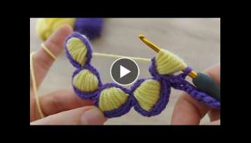 Super Easy Tunisian Crochet Hair Band 