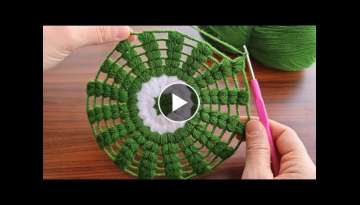 Super Easy Crochet Knitting Model ✔ Çok Kolay Tığ İşi Örgü Lif Modeli Yapımı