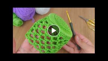 INCREDIBLE MUY HERMOSO Easy crochet knitting that will spark curiosity
