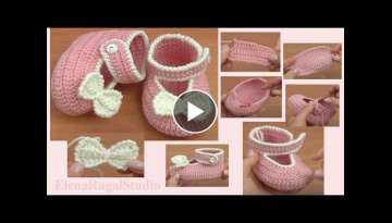 Crochet Baby Shoes Sole