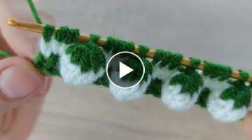 Super Easy Crochet Knitting Strawberry Model 