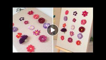  hand embroidery for beginners: 15 types of flowers 