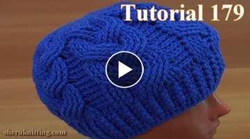 How to Crochet Cable Stitch Hat