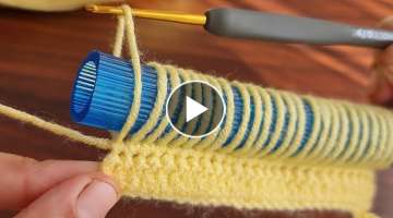 Oh My God !..Look At The Water Hose What I Knitted - Click And See