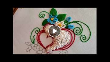 new hand embroidery|new kadai design|hand craft|kadai design