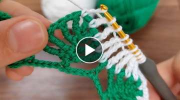 Very easy knitting pine model.