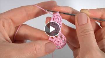 Last Minute Crochet Gift Ideas/ EASY FLOWER/Quadruple Treble Crochet Stitch