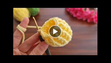 Wow!! super idea how to make eye catching crochet holder Vay! süper fikir göz alıcı tığ i...