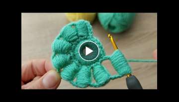 Super Easy Crochet Knitting Motif 