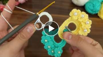 WOW! VERY NICE IDEA! Look what I did with the Opening Ring I found in the trash! CROCHET RECYCLE ...
