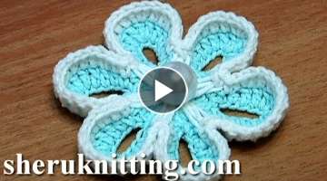 How To Crochet 3D Flower