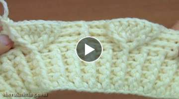 Crochet Cable Stitch Hat