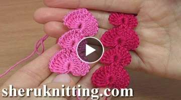 Crochet Heart EARRINGS