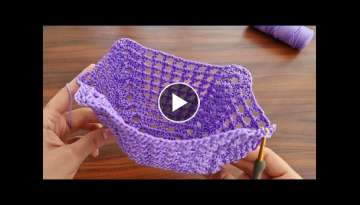 Very easy. How to make a super beautiful crochet knit bag. Çok kolay çok güzel örgü çanta y...