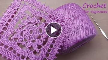  EASY Crochet for beginners motif tutorial patterns