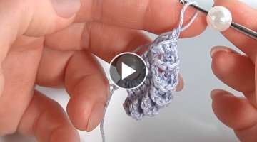SUPER NICE and SUPER Original/3D Crochet with BEADS /Braid, Ribbon, Decor, Embellishment