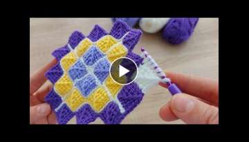 Super Easy Tunisian Knitting Crochet 
