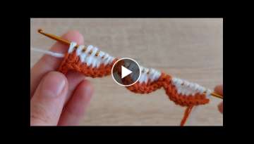  how to tunusian crochet knitting model