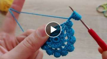 how to crochet flowers for beginners step