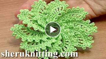 How to Crochet Spiral Flower Pattern