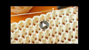Yapımı çok kolay Yelek battaniye çanta örgü modeli knitting Crochet beybi blanket