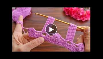 Wow! super idea how to make eye catching crochet / Vay! süper fikir göz alıcı tığ işi nas...