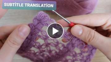 Yep yeni tığ işi etol şal çeyizlik yelek modeli how to crochet knitting model