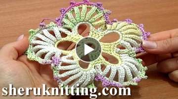 How to Do Crochet 5-Petal Flower