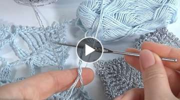 Super Crochet Inspiration Ideas/Decorative Crochet Doily Coaster Tutorial/Complex Stitches