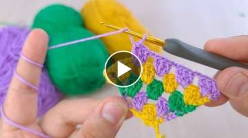 Super Easy Crochet motif Pattern