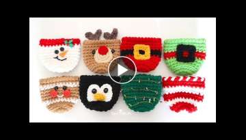 Crochet Christmas Cups