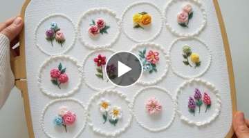 flower embroidery