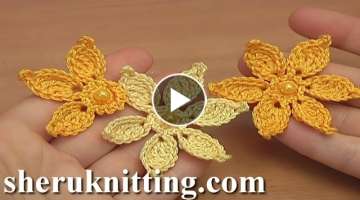 How to make Easy Crochet Flowers