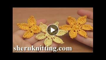 How to make Easy Crochet Flowers