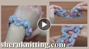 Crochet Cord Bracelet PATTERN