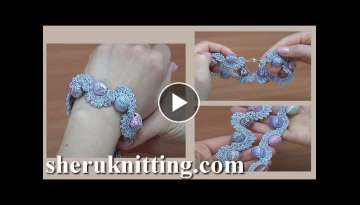 Crochet Cord Bracelet PATTERN
