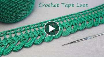  Easy Crochet Tape Lace