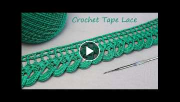  Easy Crochet Tape Lace
