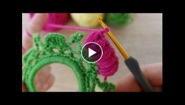 Super Easy Hair Clip Crochet Model How To Heir Clip