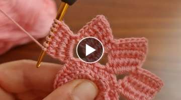 Super Easy Tunusian Knitting Pattern - Tunus İşi Şahane Örgü Modeli