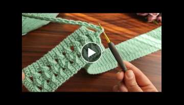 New perfect design! very easy eye-catching crochet knitting headband 
